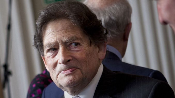 Former U.K. Finance minister Nigel Lawson calls for EU exit Former U.K. Finance minister Nigel Lawson calls for EU exit